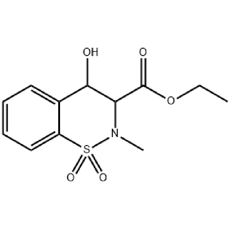 1,1-ditlenek estru etylowego kwasu 4-hydroksy-2-metylo-2H-1,2-benzotiazyno-3-karboksylowego